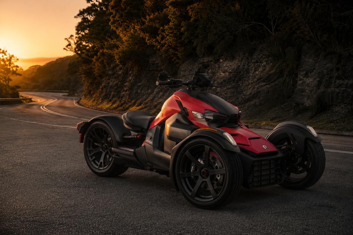 Can-Am Ryker 600 – trójkołowy motocykl Can-Am